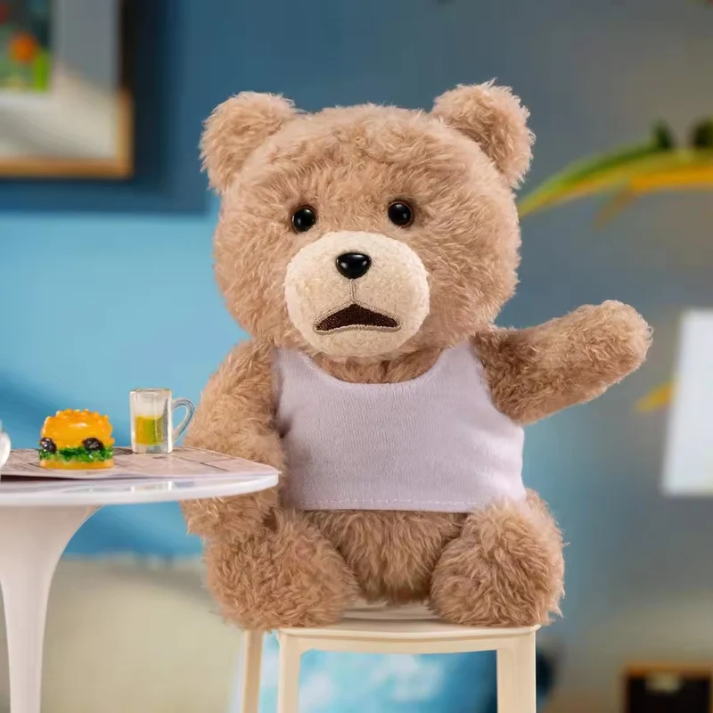 POP MART: Ted2 - Teddy Bear Action Plush Pendant