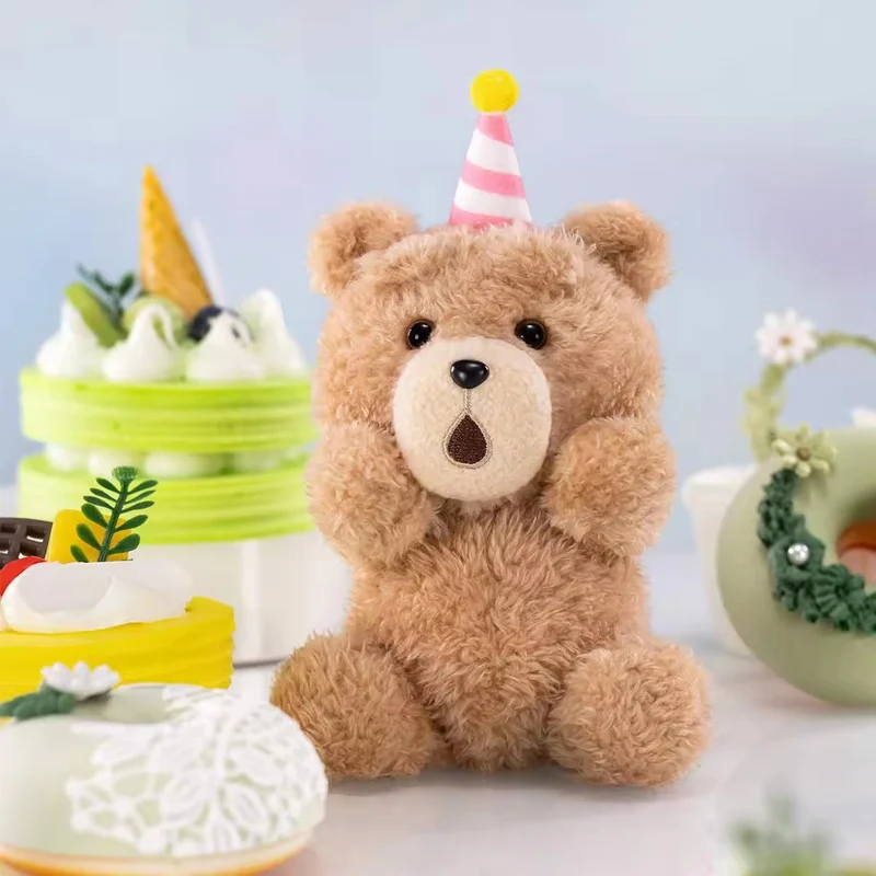 POP MART: Ted2 - Teddy Bear Action Plush Pendant