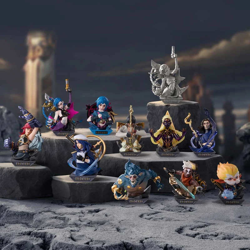 POP MART: League Of Legends Arcane - Serie de Figuras