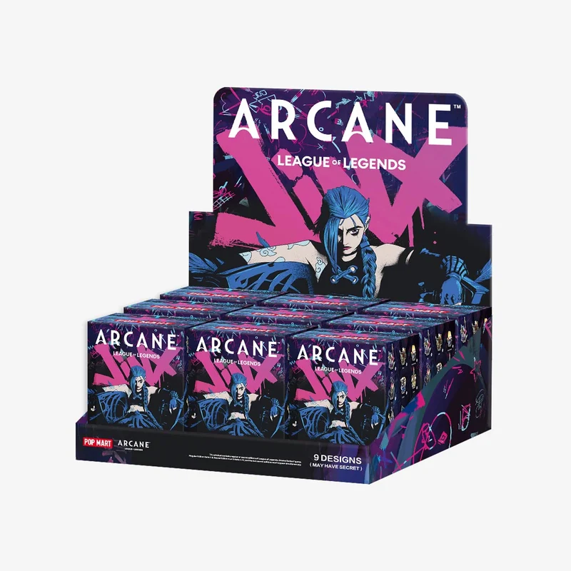 POP MART: League Of Legends Arcane - Serie de Figuras
