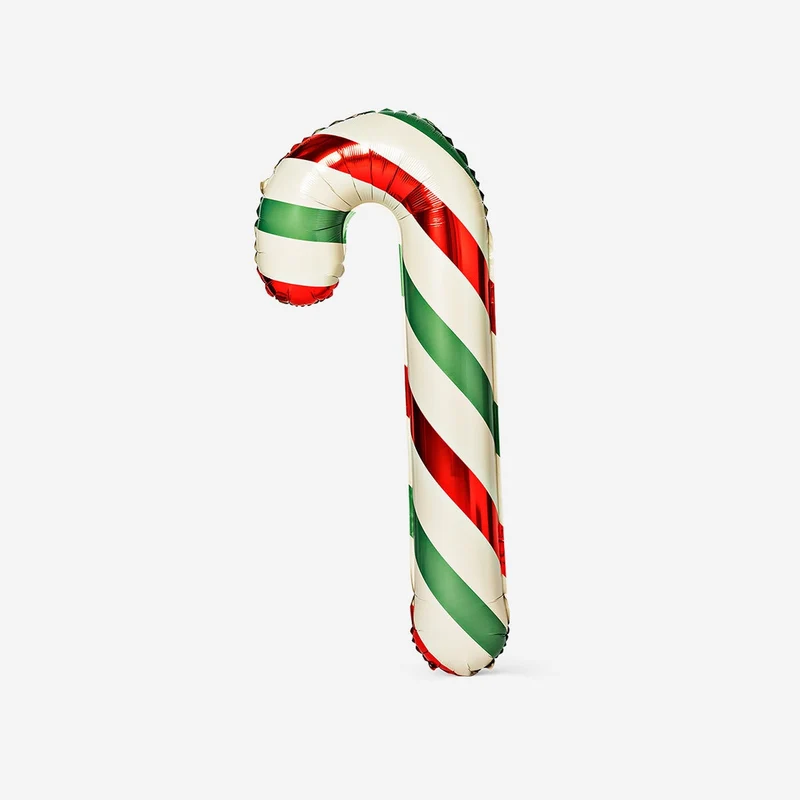 Candy Cane Foil Balloon - 100 cm