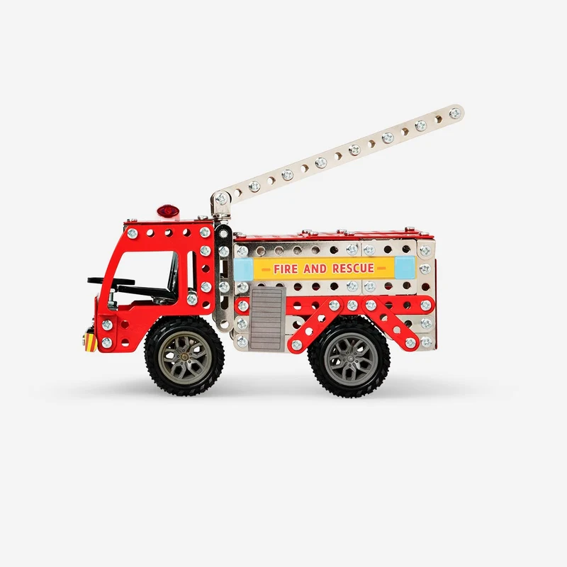 DIY fire engine - 296 pcs