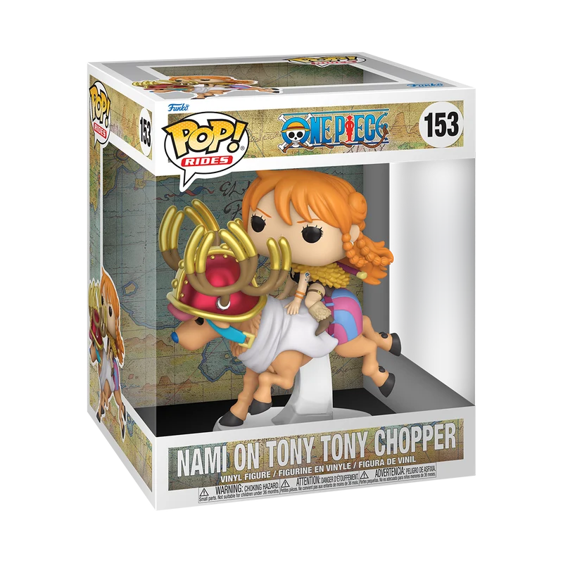 Funko Pop Rides Deluxe: One Piece - Nami en Chopper Elbaph