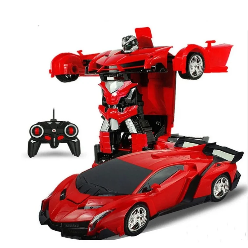 RC Car Transformation Robot - Drift Sports Vehicle Toy