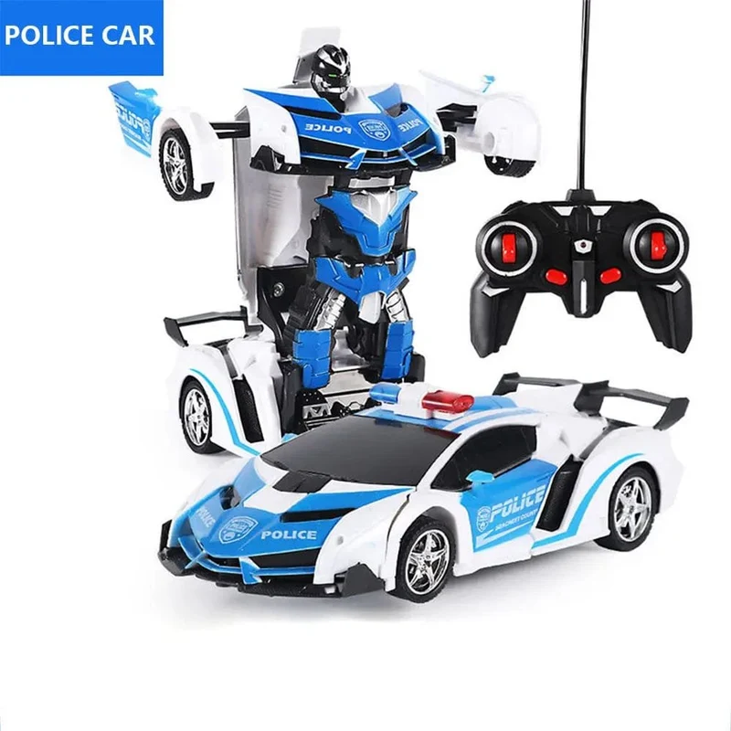 RC Car Transformation Robot - Drift Sports Vehicle Toy