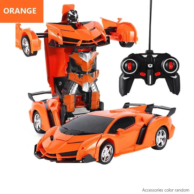 RC Car Transformation Robot - Drift Sports Vehicle Toy