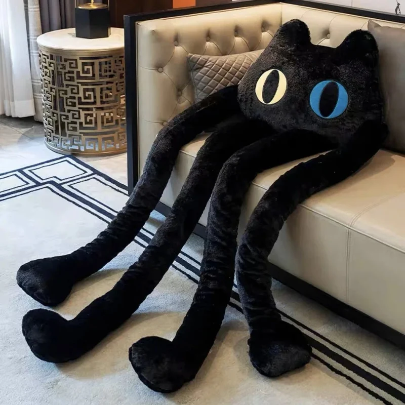 Black Coal Ball Plush Sofa Pillow - Creative Gift & Photo Prop