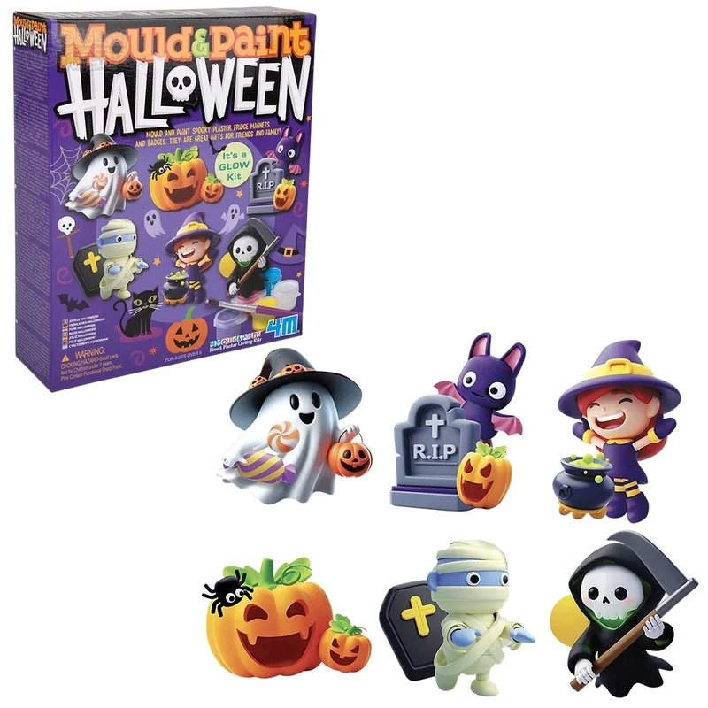 Moldea y pinta Halloween · 4M