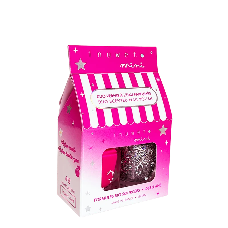 Set dos esmaltes de uñas Pink · Inuwet