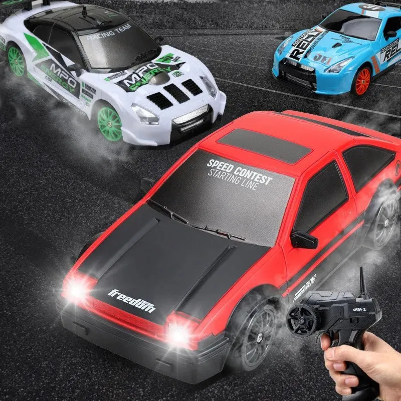 2.4G 4WD RC Drift Car - GTR/AE86 Model Racing Toy for Kids