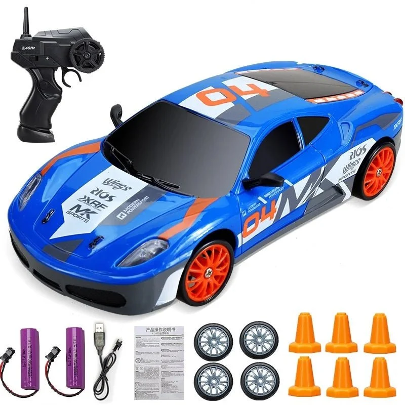 2.4G 4WD RC Drift Car - GTR/AE86 Model Racing Toy for Kids