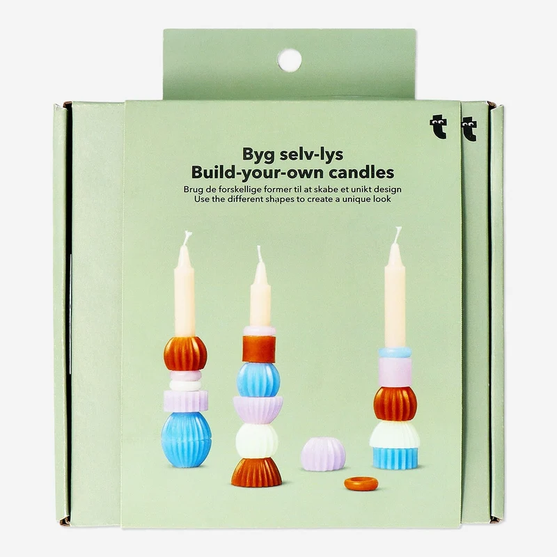 Stack your own candles - 3 pcs