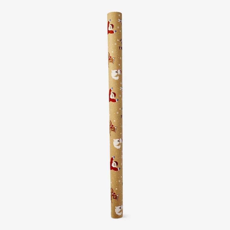 400 cm Wrapping paper - Santa