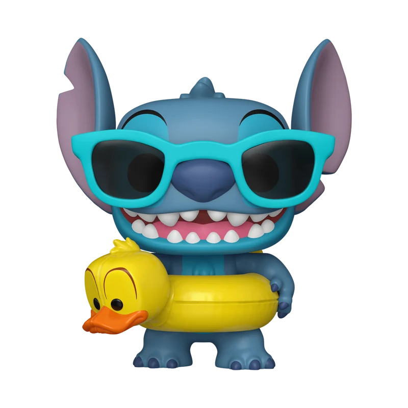 Funko Pop Disney: Lilo y Stitch - Stitch Con Salvavidas De Pato