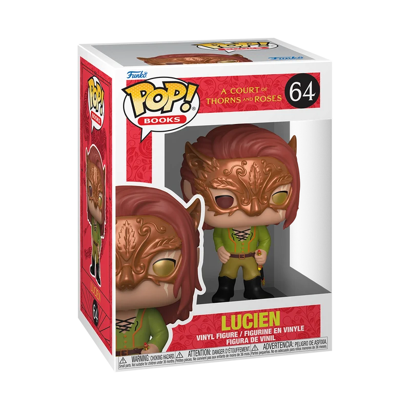 Funko Pop Books: A Court of Thornes and Roses - Lucien Vanserra Metalico