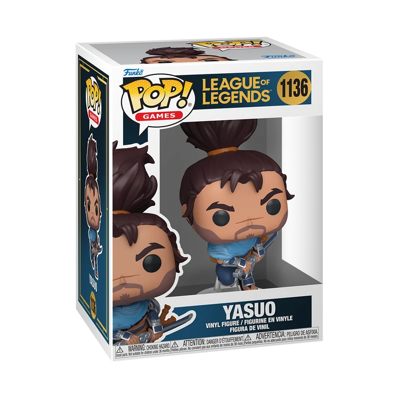Funko Pop Games: League Of Legends - Yasuo