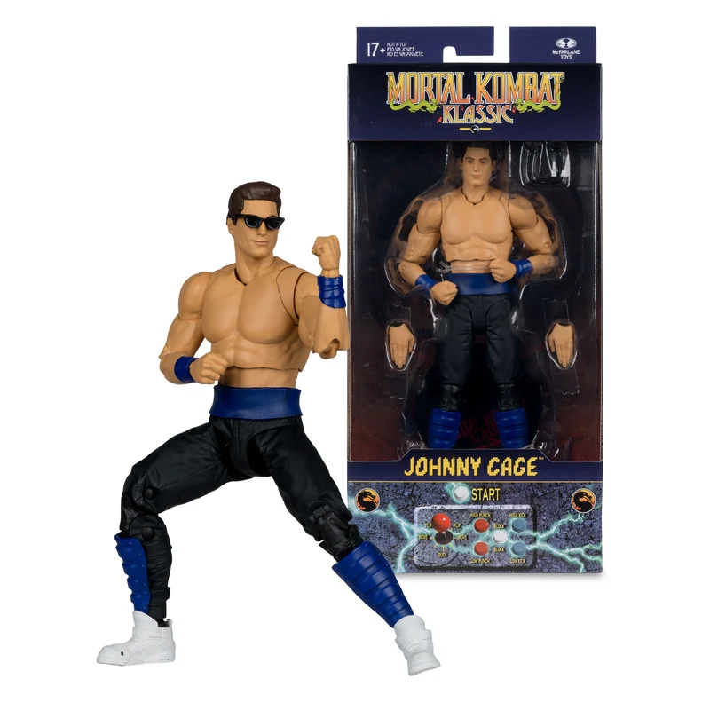 Mcfarlane Mortal Kombat: Klassics - Johnny Cage 7 Pulgadas