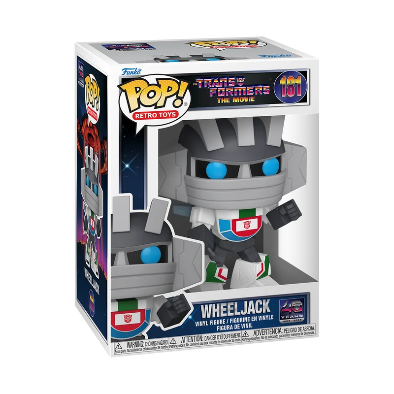 Funko Pop Retro Toys: Transformers Season 7 - Wheeljack