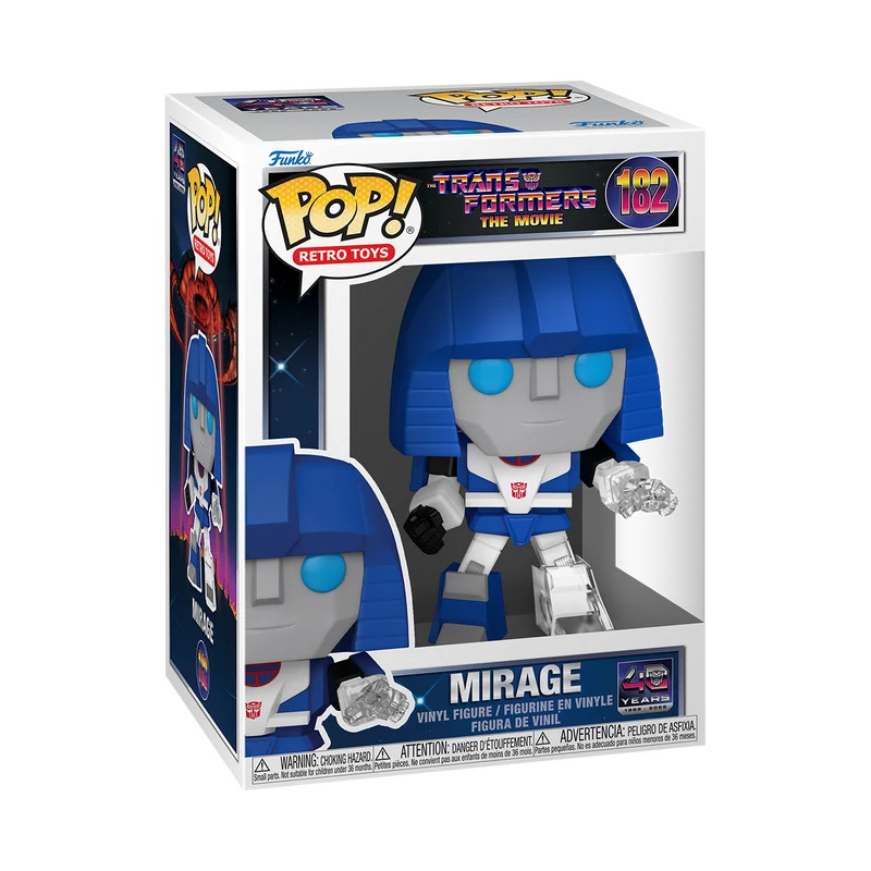 Funko Pop Retro Toys: Transformers Season 7 - Mirage