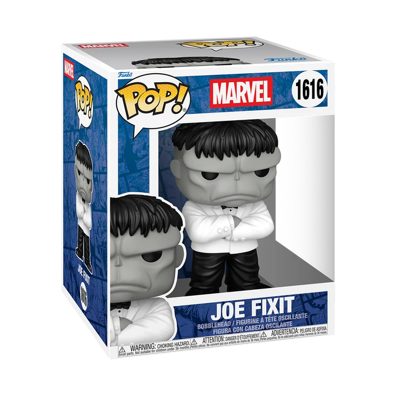 Funko Pop Super: Wolverine Comics - Joe Fix It Hulk 6 Pulgadas