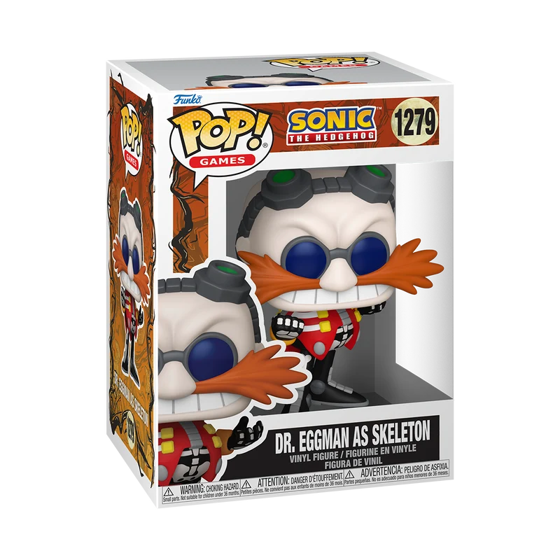 Funko Pop Games: Sonic Halloween - Calavera Robotnik