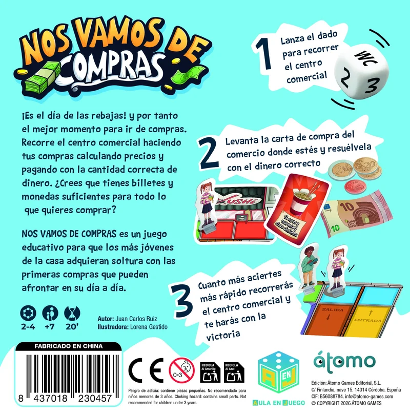 Nos vamos de compras · Átomo