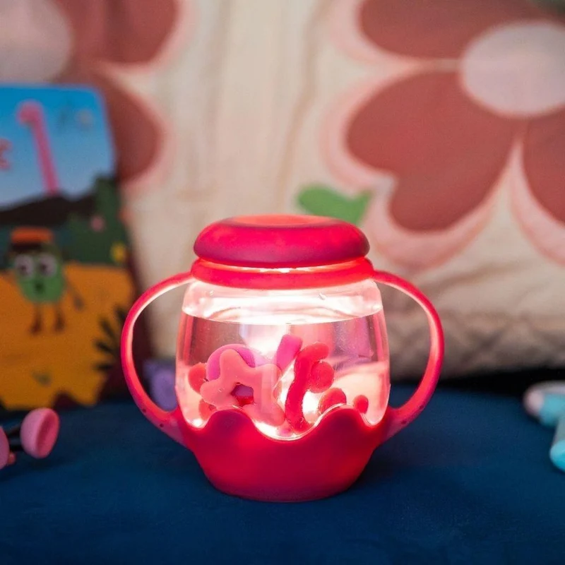 GloPals Mini Jarra sensorial con relleno de silicona