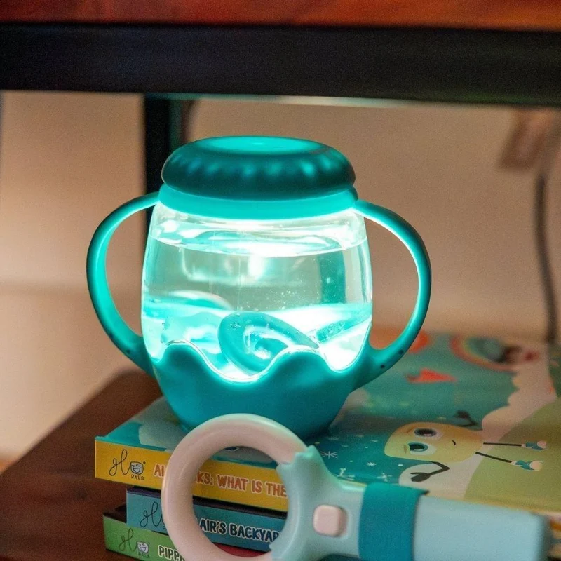 GloPals Mini Jarra sensorial con relleno de silicona