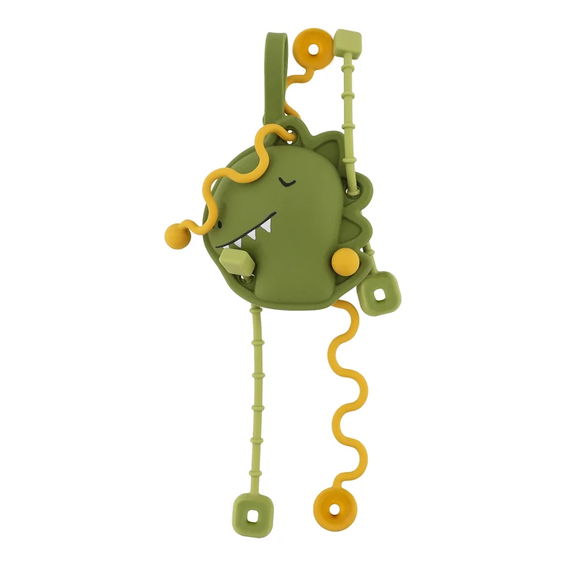 Juguete sensorial de silicona para tirar - Mr. Dino · Trixie