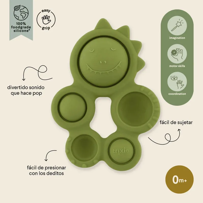 Juguete pop-it de silicona - Mr. Dino · Trixie