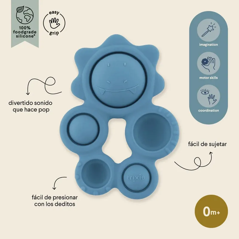 Juguete pop-it de silicona - Mr. Triceratops · Trixie