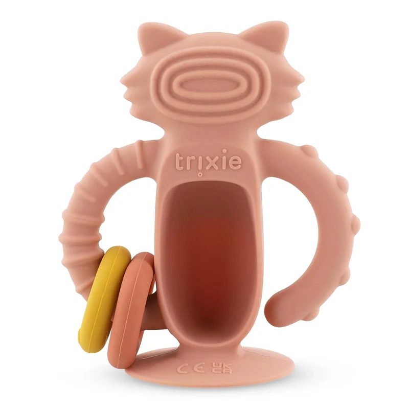 Juguete sensorial de silicona con ventosa - Mrs. Cat · Trixie