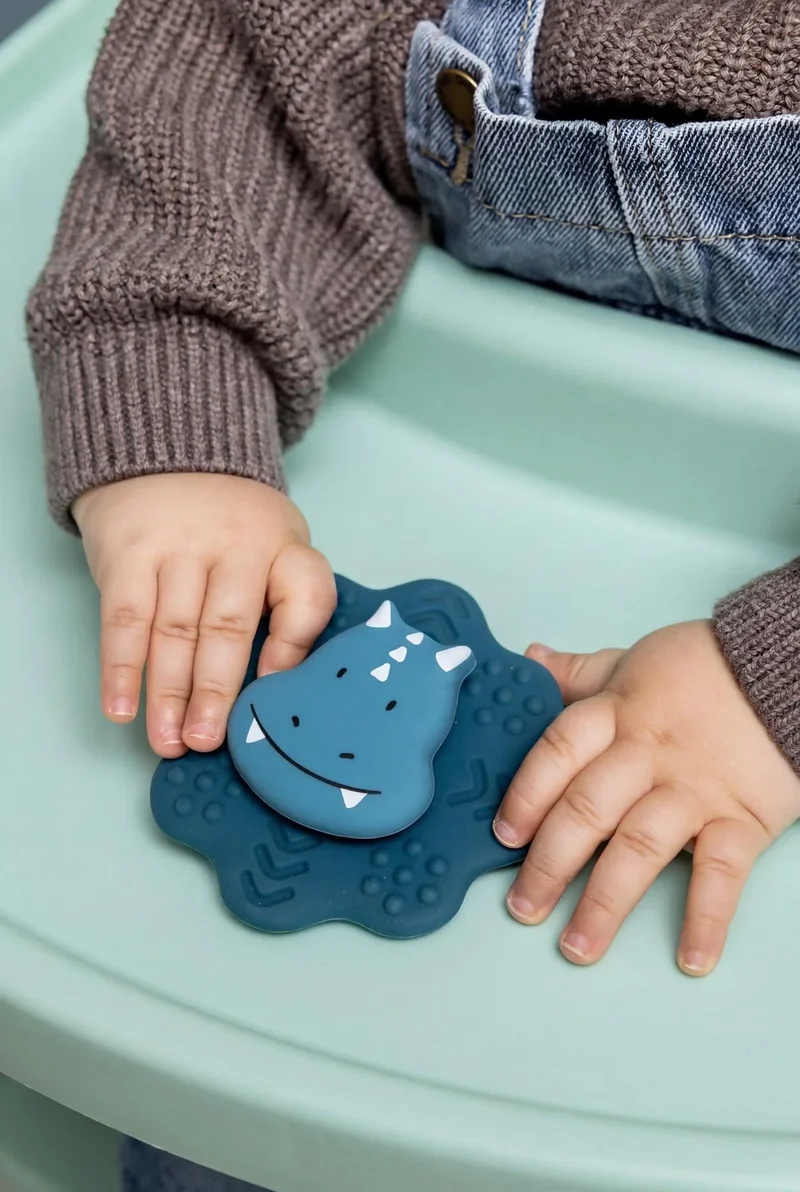 Spinner de silicona con ventosa - Triceratops · Trixie