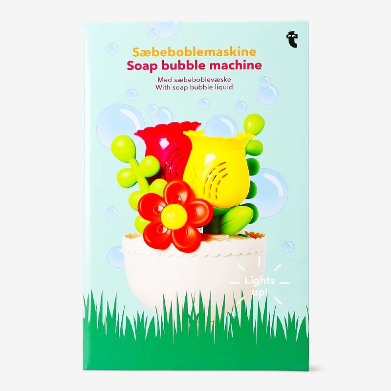 Soap bubble machine - Multiple flowers