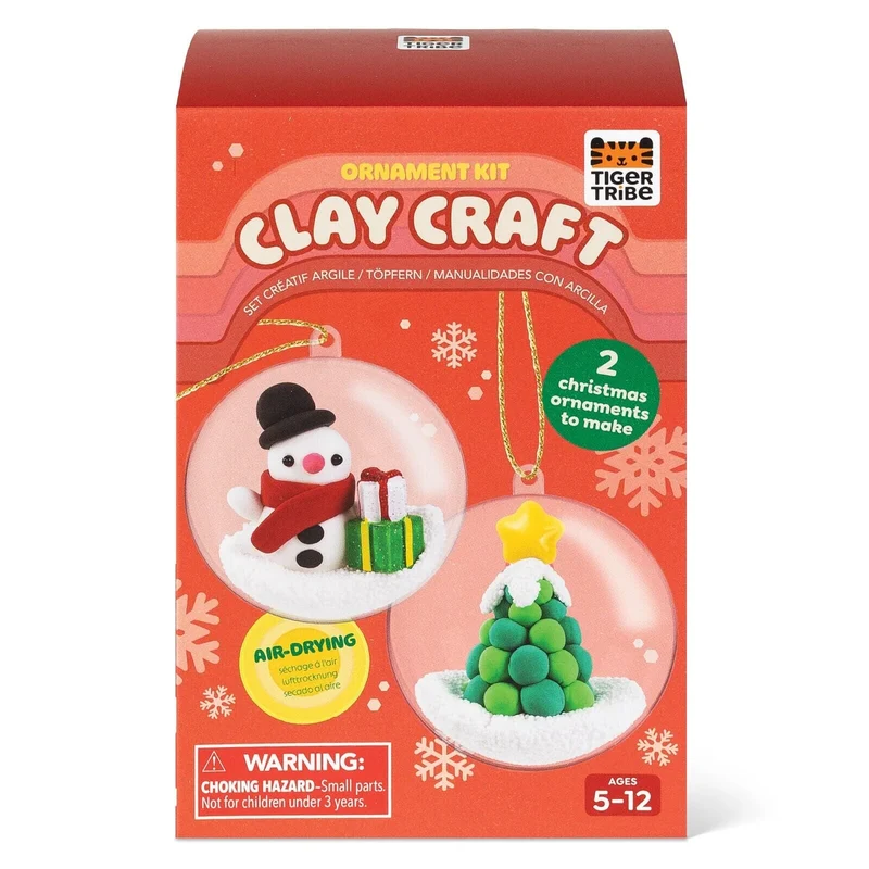Super Clay Snowman and Christmas Tree · Tiger Tribe