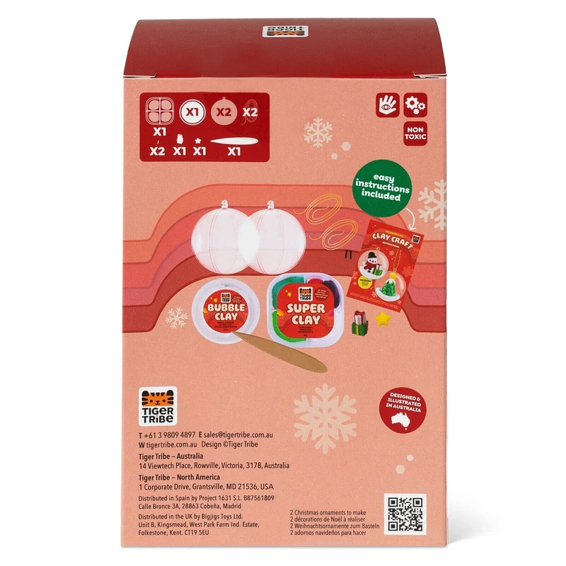 Super Clay Snowman and Christmas Tree · Tiger Tribe