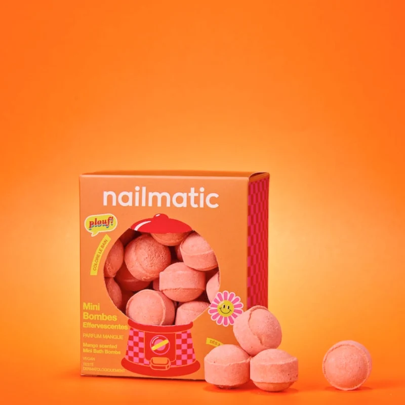 Mini bomba de baño Sweet Mango · Nailmatic
