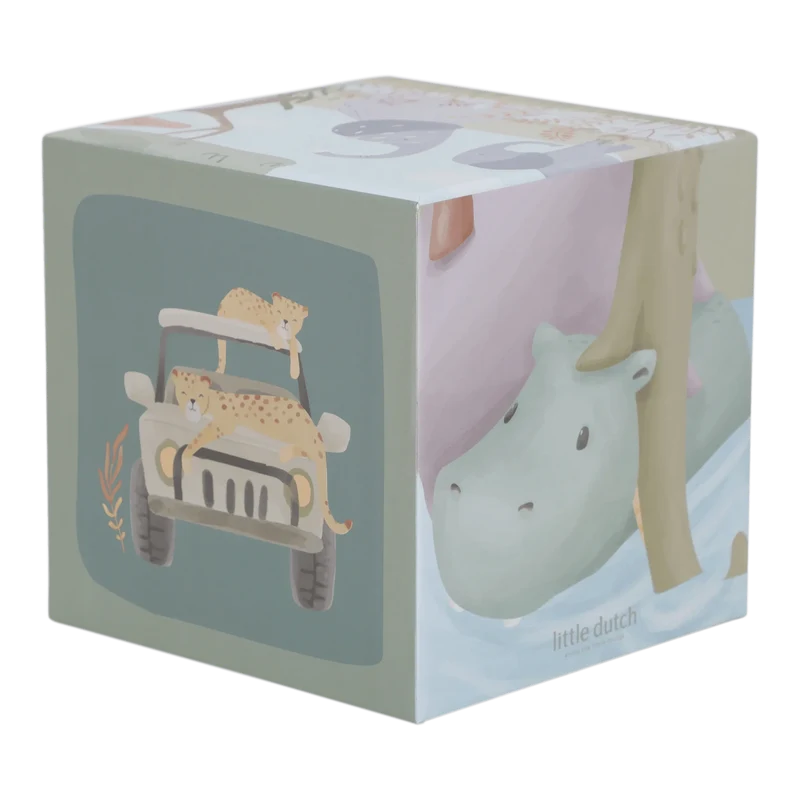Bloques apilables Safari Friends · Little Dutch