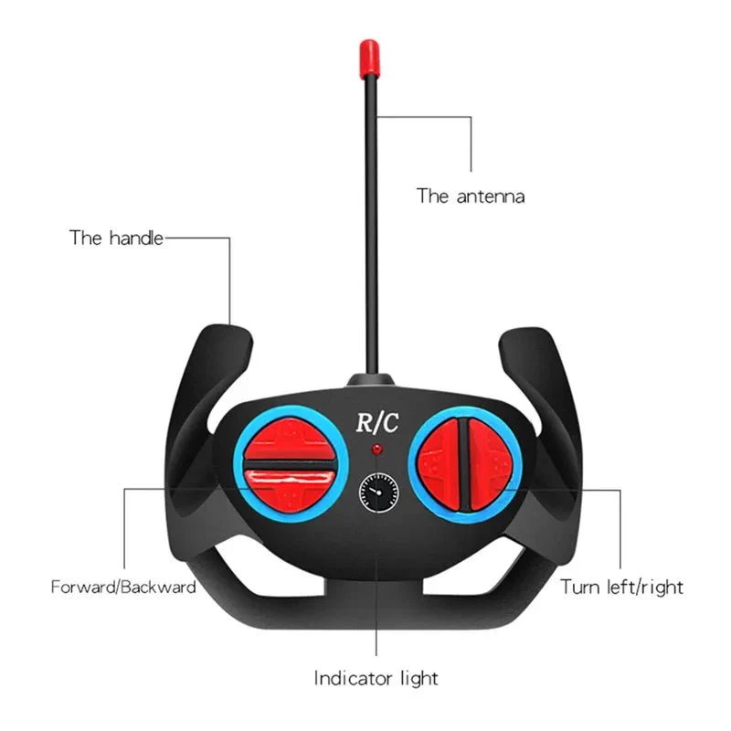 2.4G High-Speed RC Car with LED - Stunt Drift Racing Toy