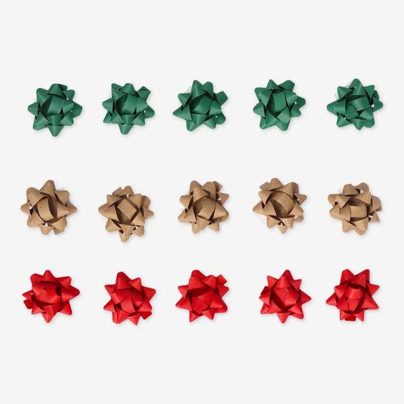 Gift bows. Self-adhesive