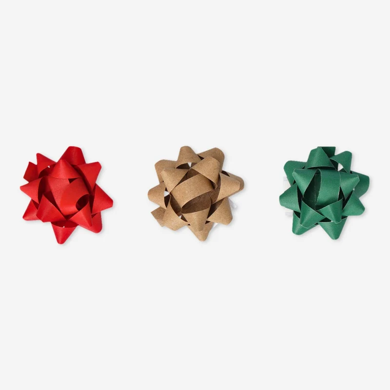 Gift bows. Self-adhesive