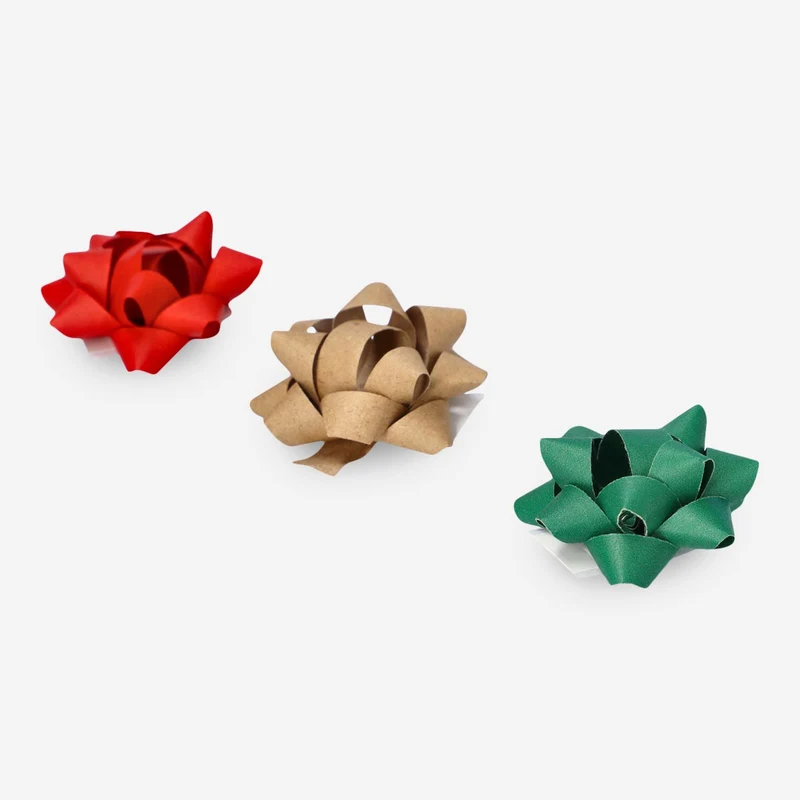 Gift bows. Self-adhesive