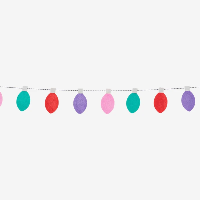 Fabric garland. 300 cm