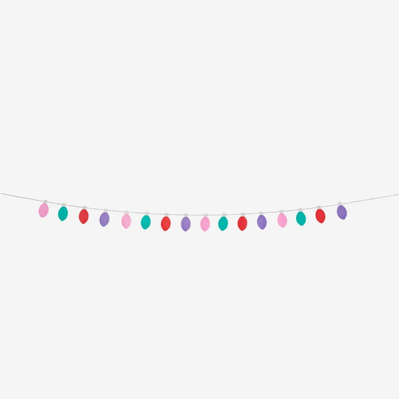 Fabric garland. 300 cm