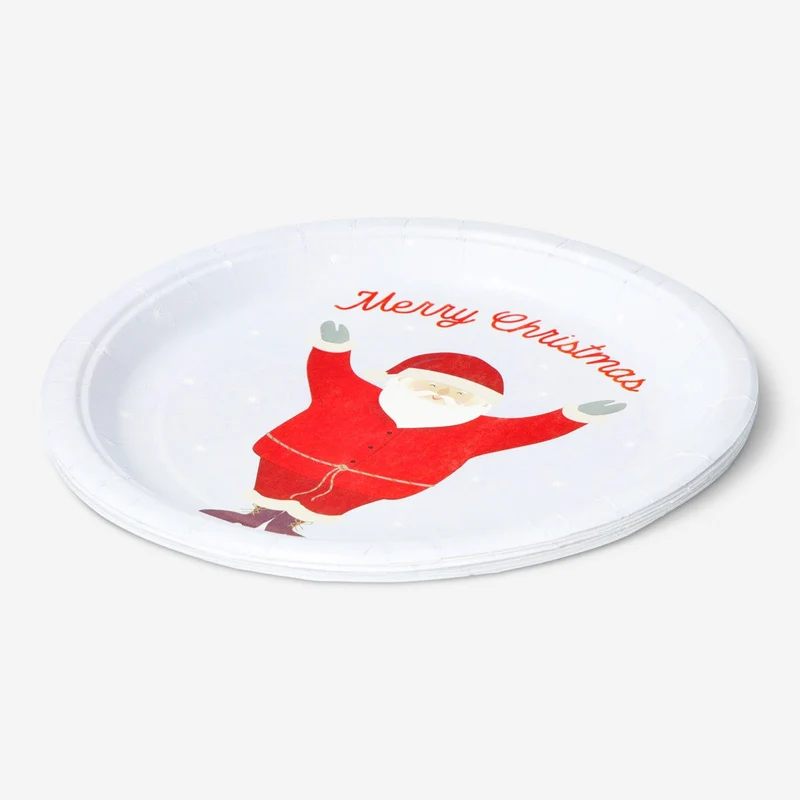 Disposable plates. 8 pcs