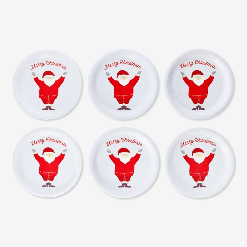 Disposable plates. 8 pcs