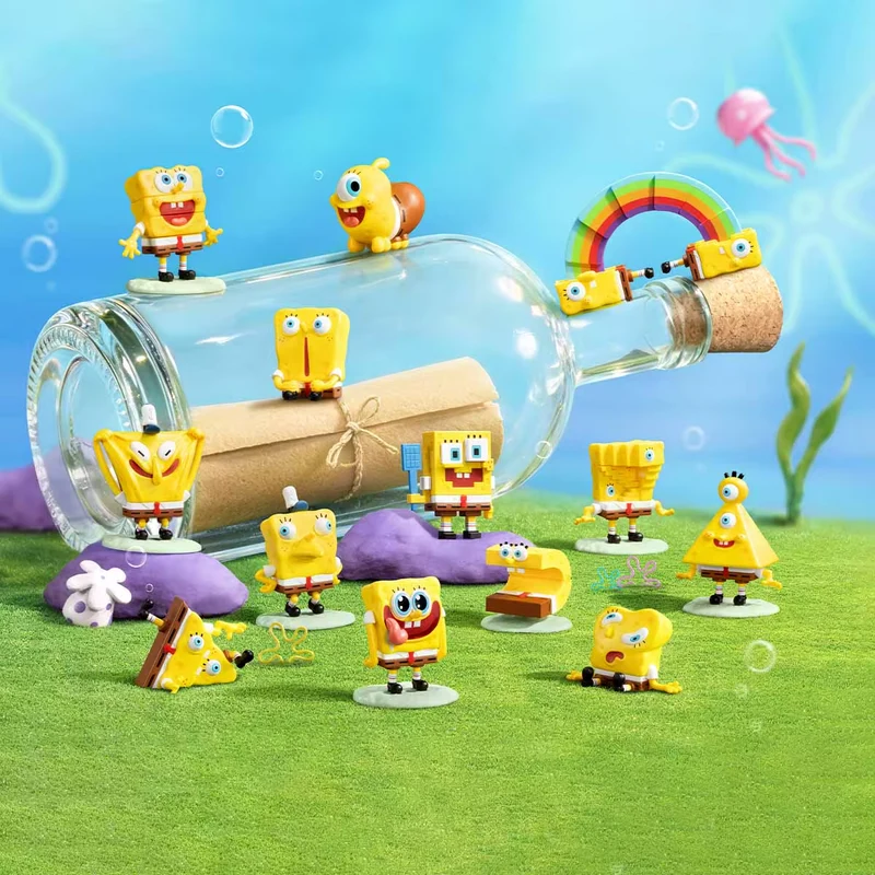 POP MART: Bob Esponja - That Doesn't Make Sense Series Figures