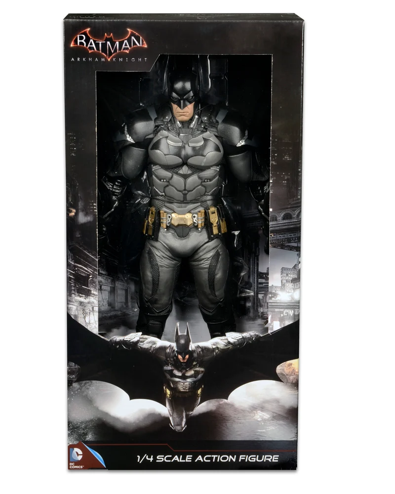 NECA Figura de Accion: Batman Arkham Knight - Batman Escala 1/4