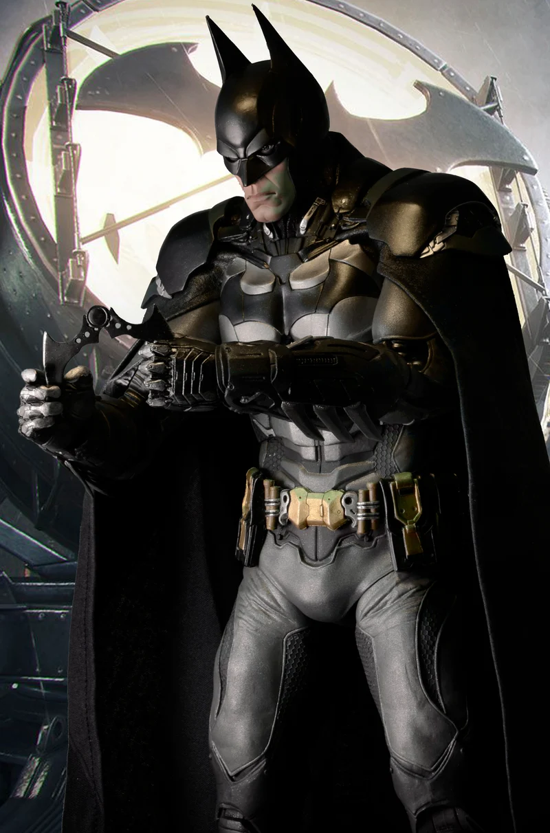 NECA Figura de Accion: Batman Arkham Knight - Batman Escala 1/4
