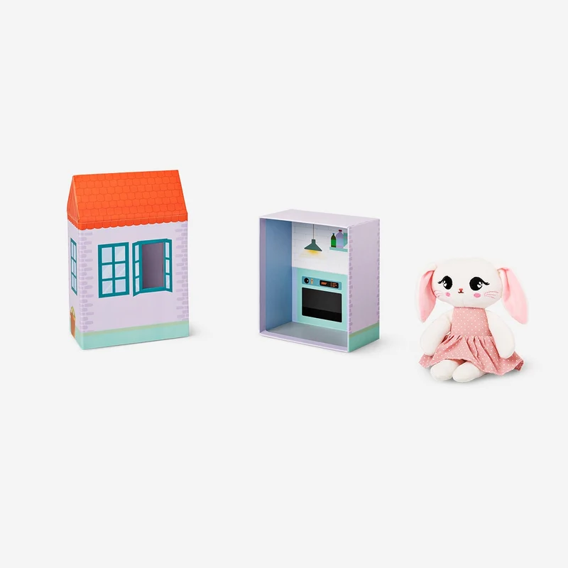 Plush toy - House with bunny